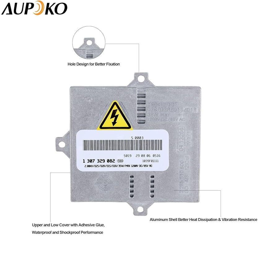 Amazon.com: Aupoko 1307 329 074 Xenon HID Ballast Headlight